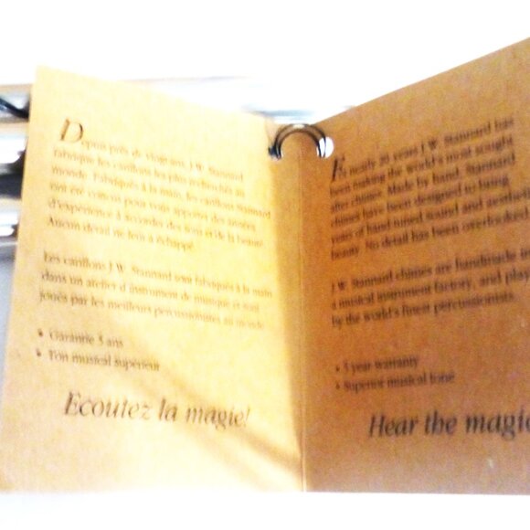 JW Stannard Fiji HAND TUNED WIND CHIMES America The Beautiful SOUTHWEST Bates - Picture 5 of 16